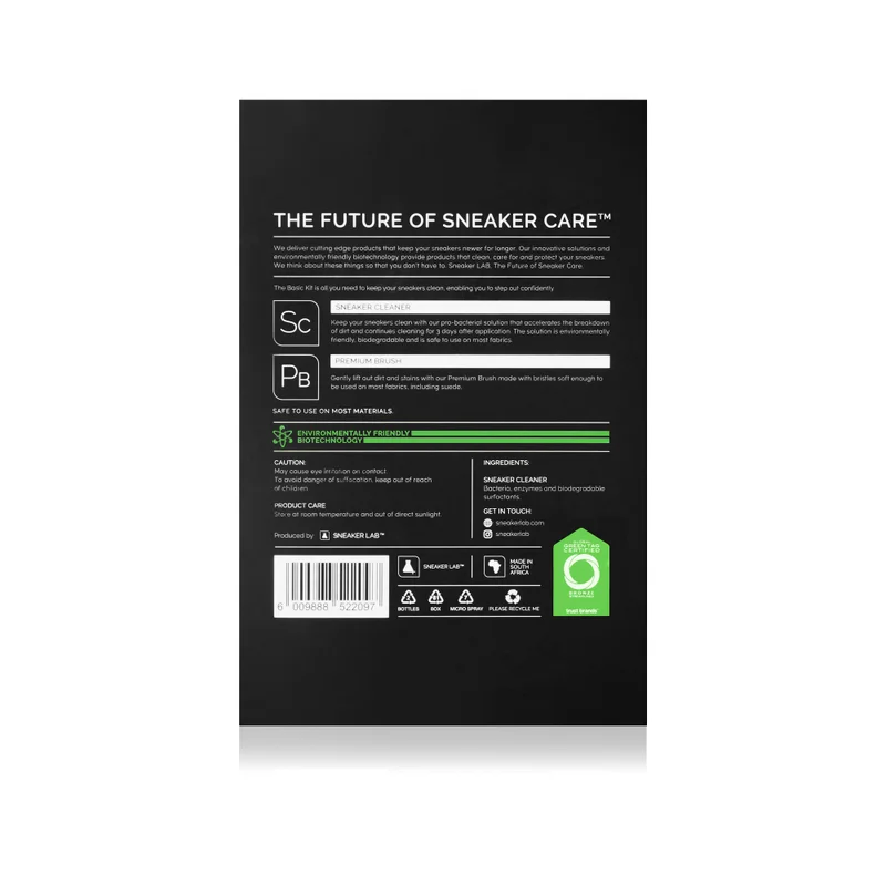 Sneaker Lab Grey Basic Sneaker Cleaning Kit  | Best Price UAE